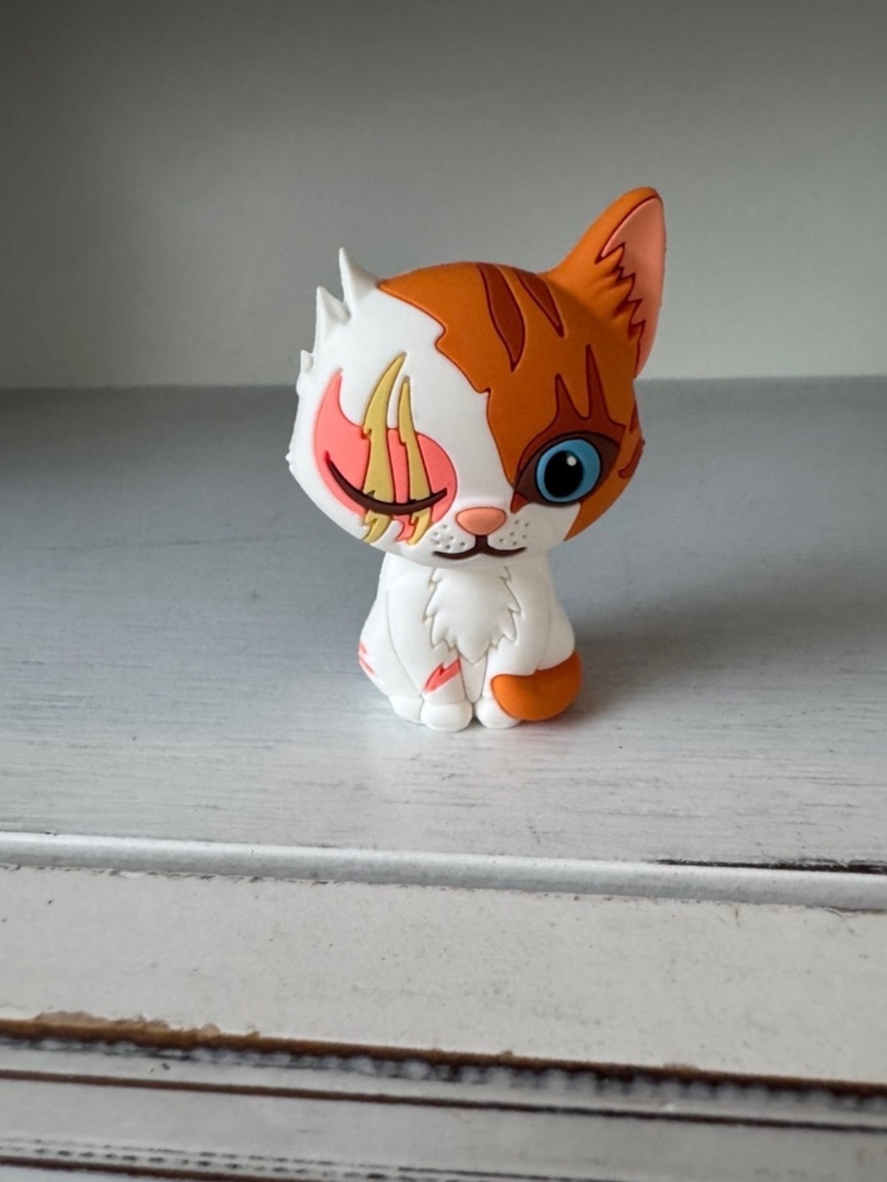 Warrior Cats Brightheart The Prophecy Begins Orange White Blue‎ Eyes Figure